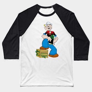 popeye design for happy 12 Baseball T-Shirt